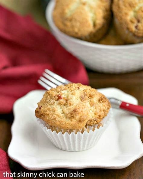streusel-topped-rhubarb-muffins-that-skinny-chick-can image