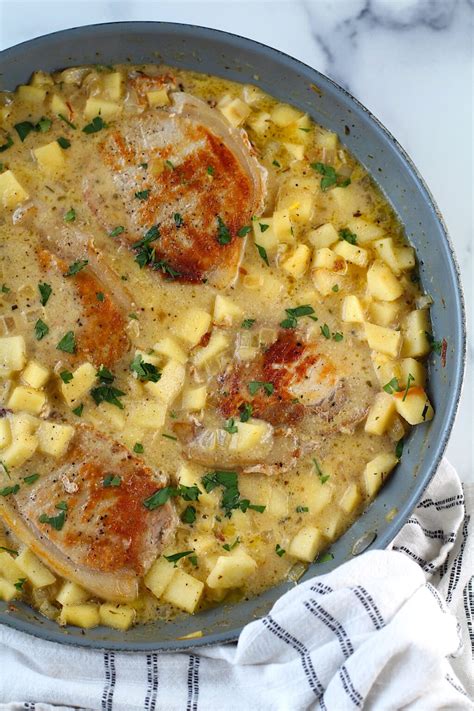 pork-normandy-with-apple-and-onion-sauce-talking image