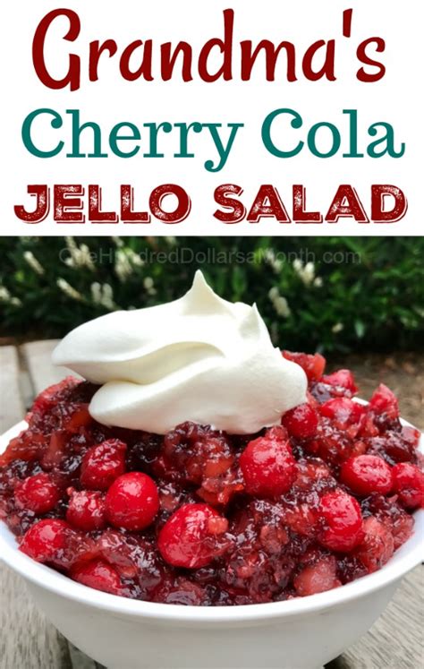 grandmas-cherry-cola-jello-salad-recipe-one-hundred image