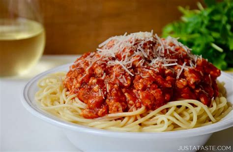 quick-spaghetti-bolognese-with-turkey-just-a-taste image
