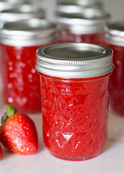 strawberry-freezer-jam-easy-tutorial-cleverly-simple image