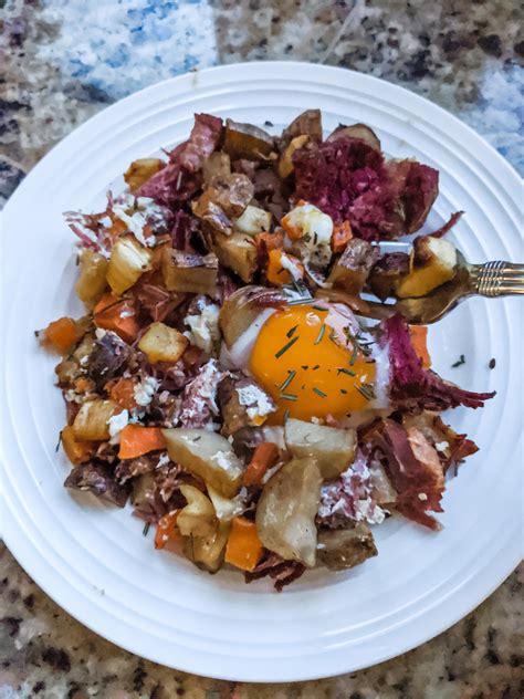 leftover-corned-beef-hash-with-root-vegetables-marie image