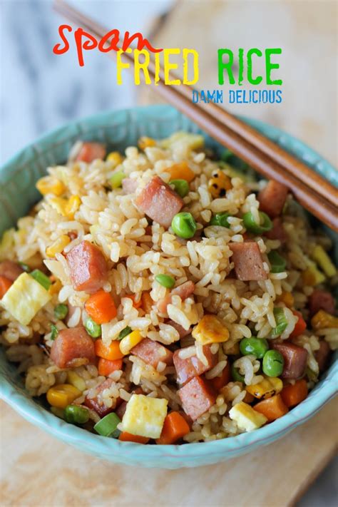 spam-fried-rice-damn-delicious image