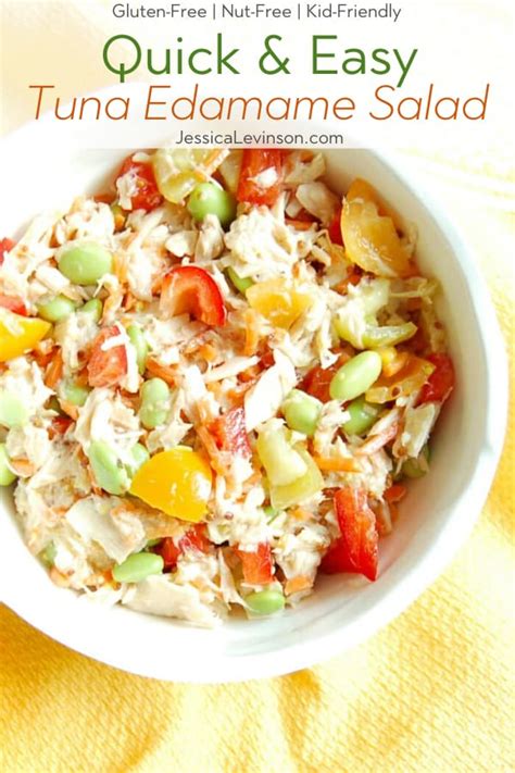 easy-tuna-edamame-salad-gluten-free-dairy-free image