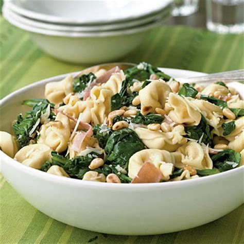 pasta-with-prosciutto-and-spinach-recipe-myrecipes image
