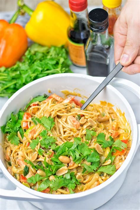 one-pot-pad-thai-noodles-contentedness-cooking image