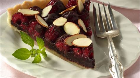 raspberry-truffle-tart-recipe-pillsburycom image
