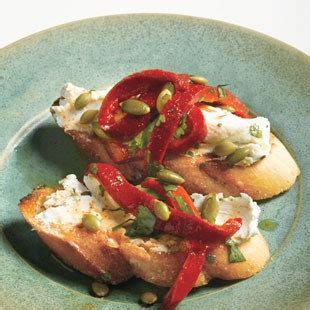 goat-cheese-with-chipotle-and-roasted-red-pepper image