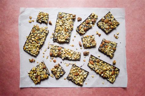 cinnamon-granola-chocolate-bars-recipe-chocolate image