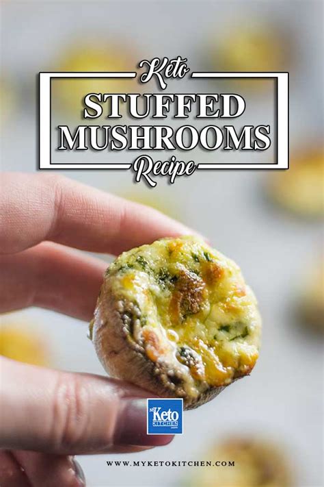 keto-stuffed-mushrooms-garlic-cheese-easy image