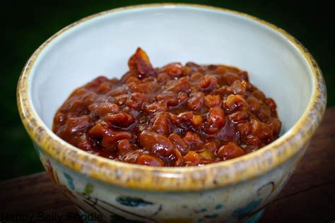no-soak-pressure-cooker-baked-beans-happy-belly image