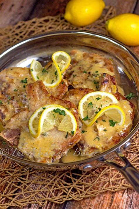 pork-chops-with-lemon-thyme-cream-sauce-the image