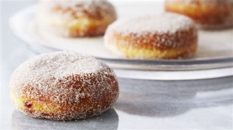 raspberry-jam-doughnuts-recipe-food-network-uk image