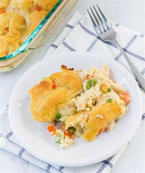 oven-baked-turkey-and-dumplings-casserole image