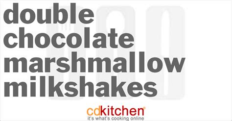 double-chocolate-marshmallow-milkshakes image