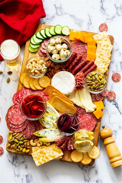meat-cheese-olive-charcuterie-board-reluctant image