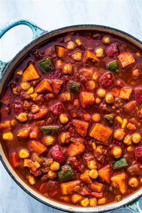 sweet-potato-chili-with-chickpeas-the-endless-meal image
