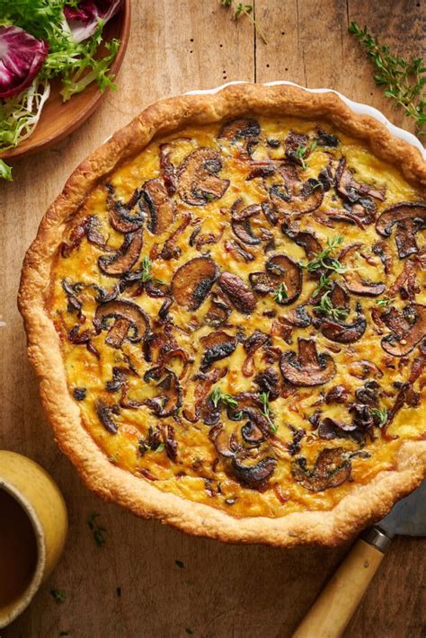 bacon-onion-and-mushroom-quiche-baker-by-nature image