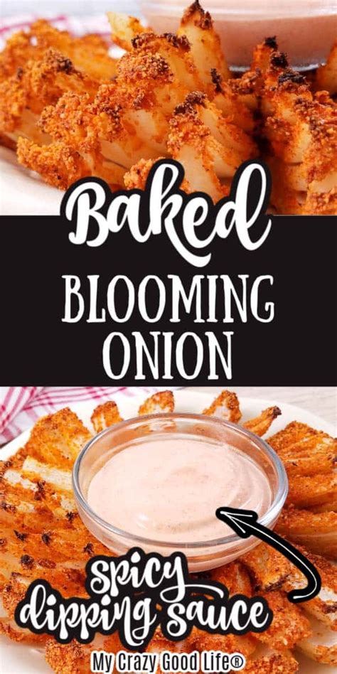 baked-blooming-onion-with-spicy-dipping-sauce image