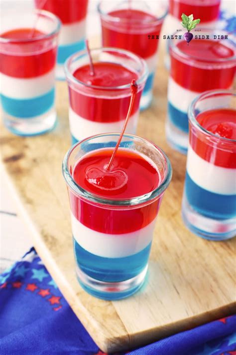 red-white-and-blue-jello-shots-salty-side-dish image