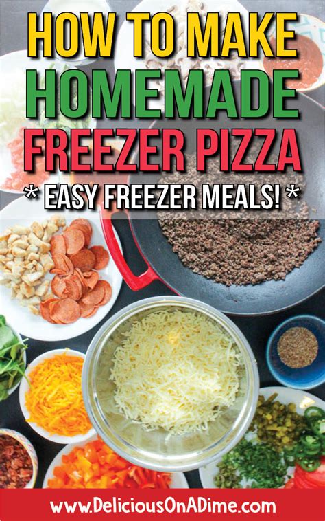 how-to-make-homemade-freezer-pizzas-easy-freezer image