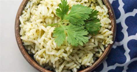 garlic-cilantro-brown-rice-slender-kitchen image