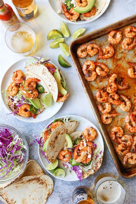 sheet-pan-shrimp-tacos-damn-delicious image