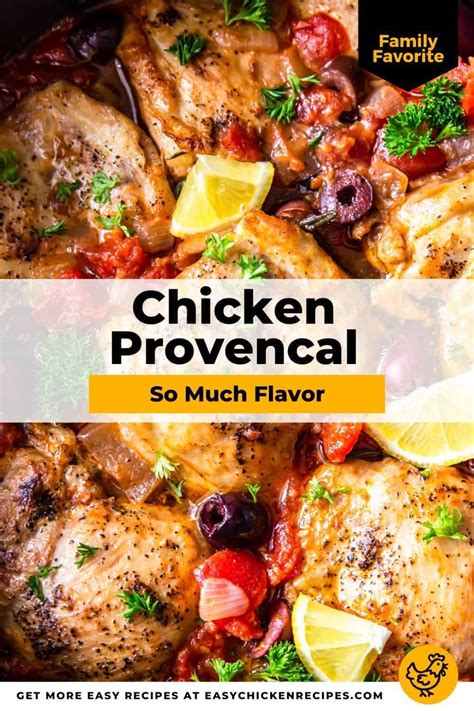 chicken-provencal-easy-chicken image