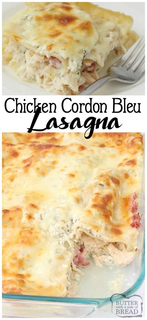 chicken-cordon-bleu-lasagna-butter-with-a-side image