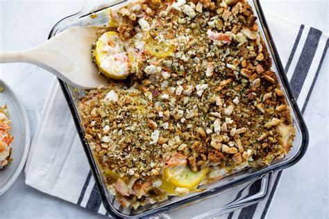 southern-summer-squash-casserole-recipe-the-spruce image