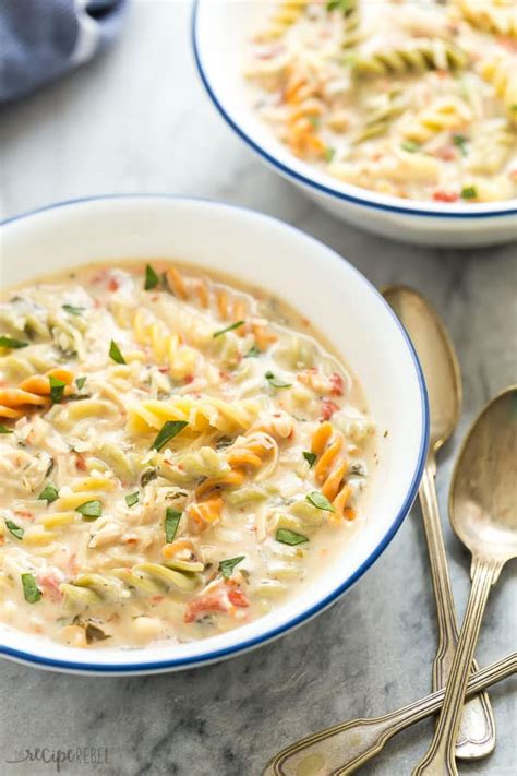 creamy-italian-slow-cooker-chicken-noodle-soup image