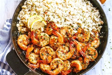 garlic-butter-shrimp-recipe-healthy-shrimp image