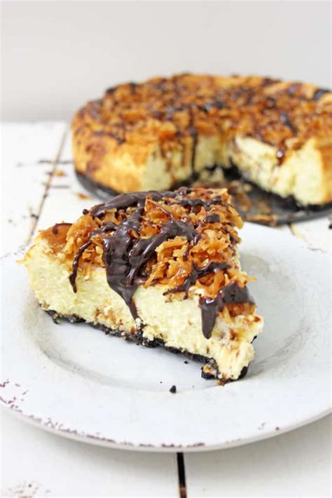 the-best-samoa-cheesecake image
