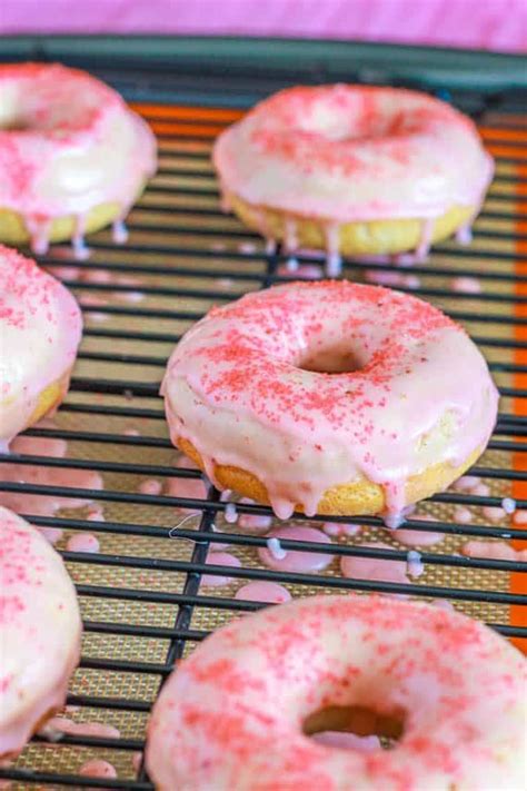 strawberry-frosted-donuts-sallys-baking-addiction image