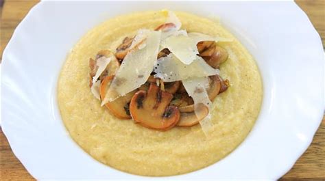 creamy-polenta-with-mushrooms-recipe-the-cooking image