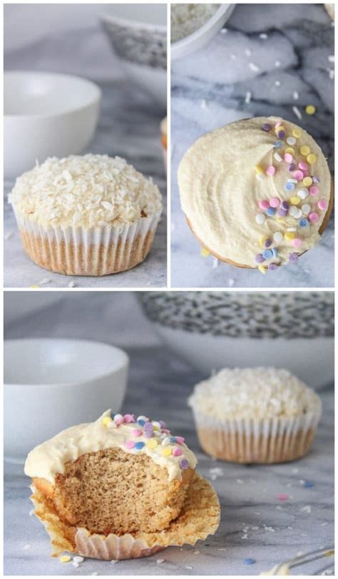 single-serve-vanilla-cupcake-two-ways-a-saucy-kitchen image