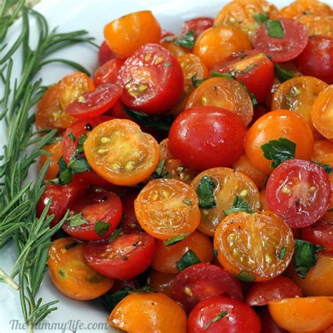 marinated-cherry-tomato-herb-salad-the-yummy image