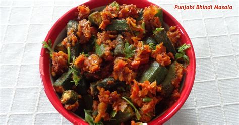 cooking-with-shobana-punjabi-bhindi-masala image