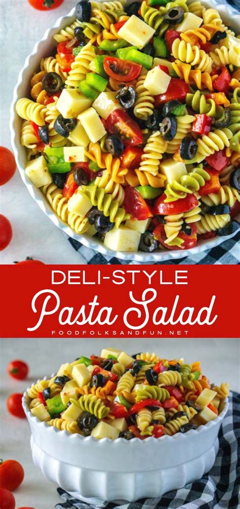 tri-color-pasta-salad-with-italian-dressing image