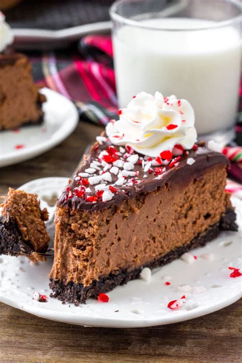 chocolate-peppermint-cheesecake-the-perfect image