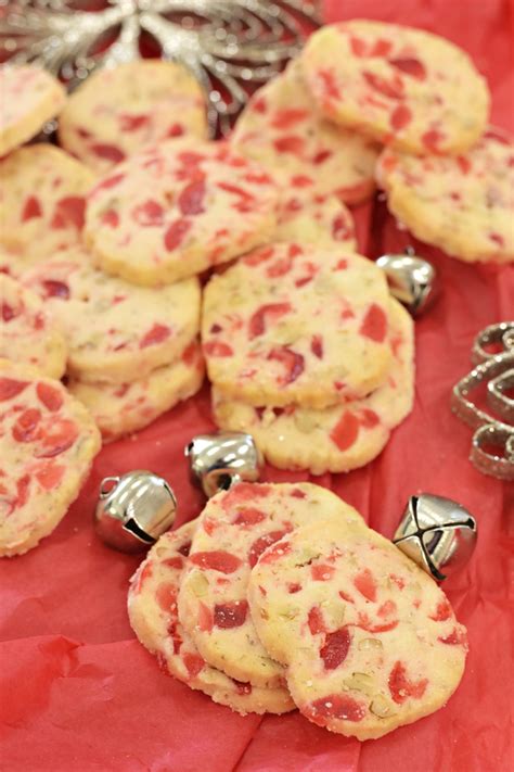 cherry-pecan-slices-cookie-perfect-holiday-cookie image