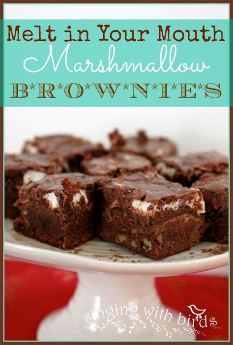 melt-in-your-mouth-marshmallow-brownies-cheery image