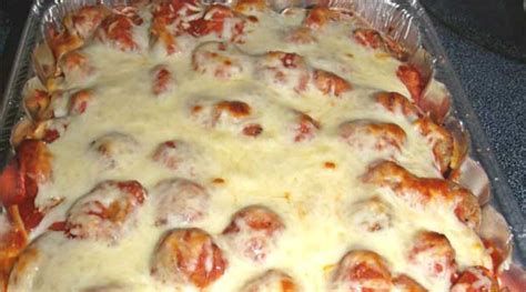 meatball-sub-casserole-recipe-flavorite image