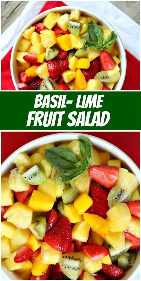 basil-lime-fruit-salad-recipe-girl image