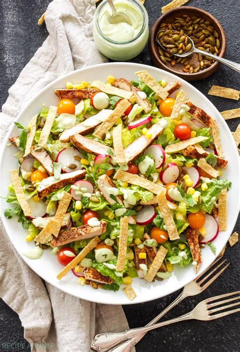 southwest-chicken-salad-with-avocado-lime-dressing image