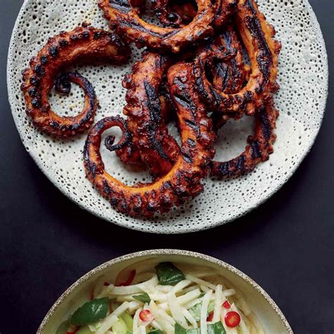 grilled-octopus-with-ancho-chile-sauce-recipe-tom image