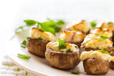 bacon-and-blue-cheese-stuffed-mushrooms-no-plate image