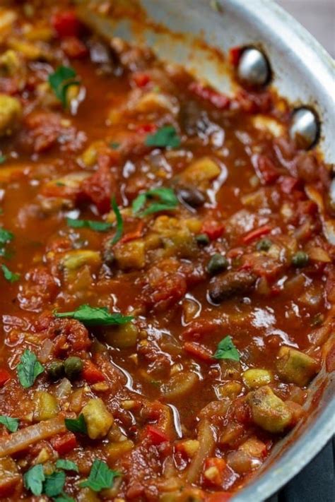 easy-mediterranean-eggplant-pasta-sauce-everyday-eileen image