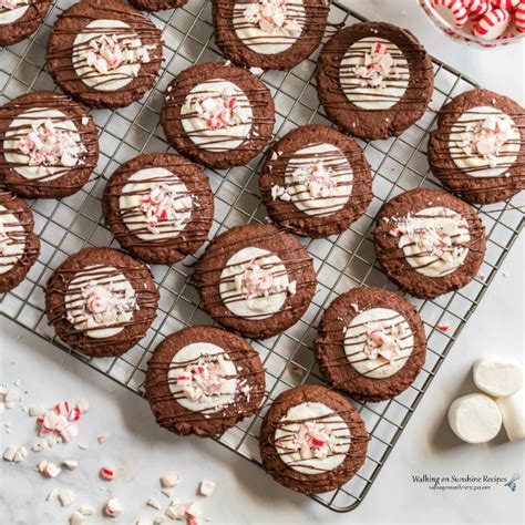 chocolate-marshmallow-peppermint-cookies-walking image