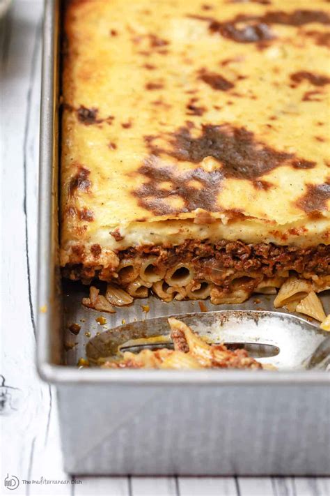 pastitsio-recipe-greek-lasagna-the-mediterranean-dish image